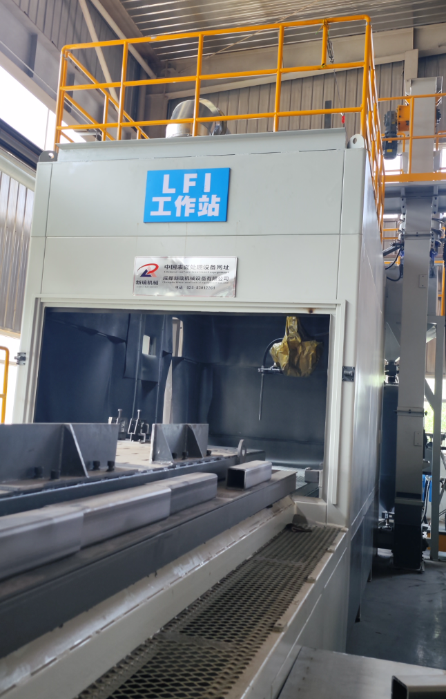 万州大口径喷砂机 适合大型工件处理